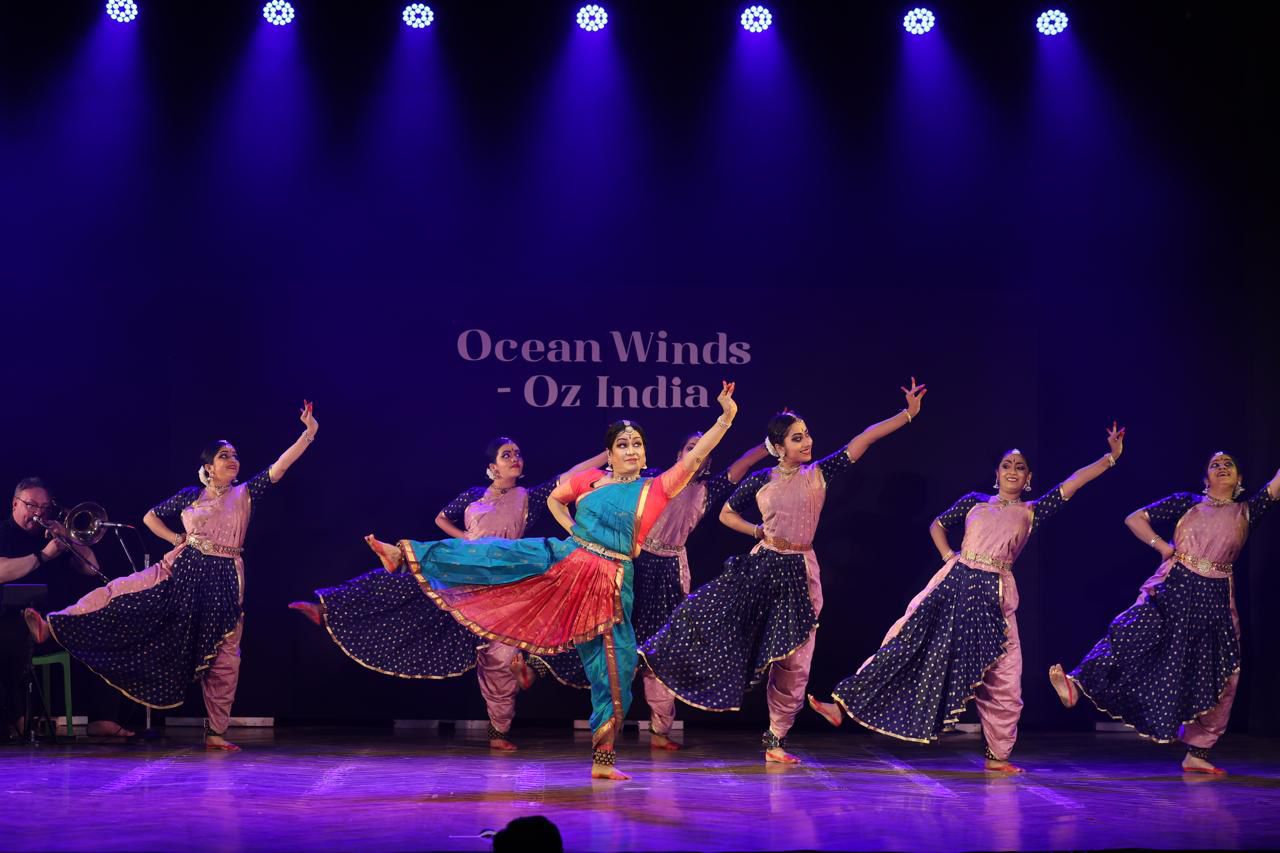 A confluence of jazz and bharatanatyam